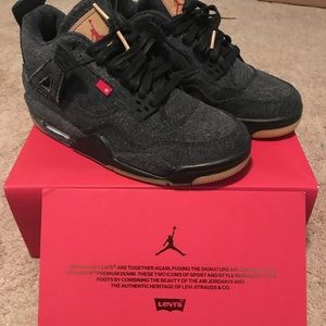 Jordan Retro 4 “RTR LEVIS NRG” size 6.5y